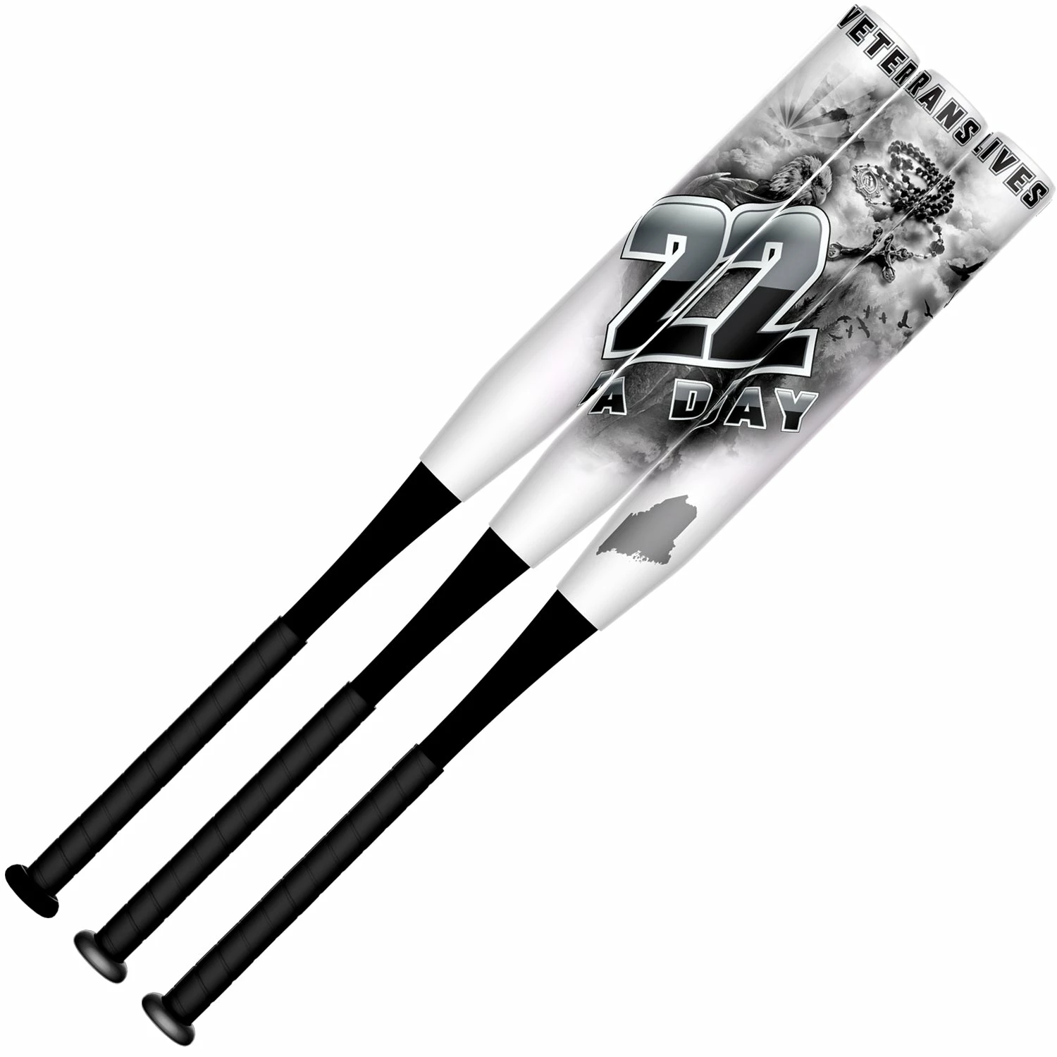 Kelly's Ultimate Sports 2021 Anarchy 22 A Day Limited Edition 2PC - 13"- .5oz End Load - USA/ASA Slowpitch Softball Bat A20ADAY2-1 1 Kelly's Ultimate Sports 2021 Anarchy 22 A Day Limited Edition 2PC - 13"- .5oz End Load - USA/ASA Slowpitch Softball Bat A20ADAY2-1