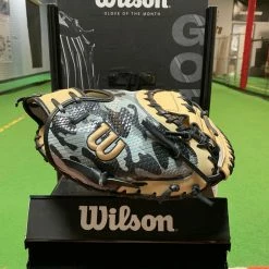 BB GLOVE WILSON GOTM Oct. A2000 DPCM 33" BS22 [Catchers Glove] Black Camo-Blonde -Gloves shop 2c5d5918d53fc46c9bc2591599557a3c