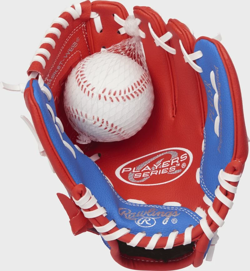 BB GLOVE RAWLINGS PLAYER SERIES CW/BALL (PL91SR) YTH 9'' BS23 1 BB GLOVE RAWLINGS PLAYER SERIES CW/BALL (PL91SR) YTH 9'' BS23