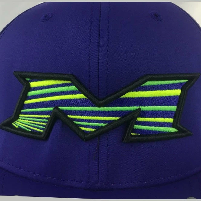 Kelly's Ultimate Sports Miken Freak-A-Delic Neon Hat By Richardson (PTS30) All Purple/Black/Neon FAD 3 Kelly's Ultimate Sports Miken Freak-A-Delic Neon Hat By Richardson (PTS30) All Purple/Black/Neon FAD - Image 3