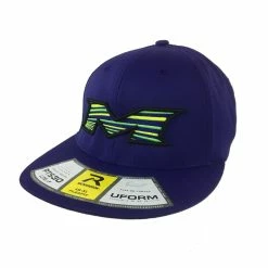 Kelly's Ultimate Sports Miken Freak-A-Delic Neon Hat By Richardson (PTS30) All Purple/Black/Neon FAD