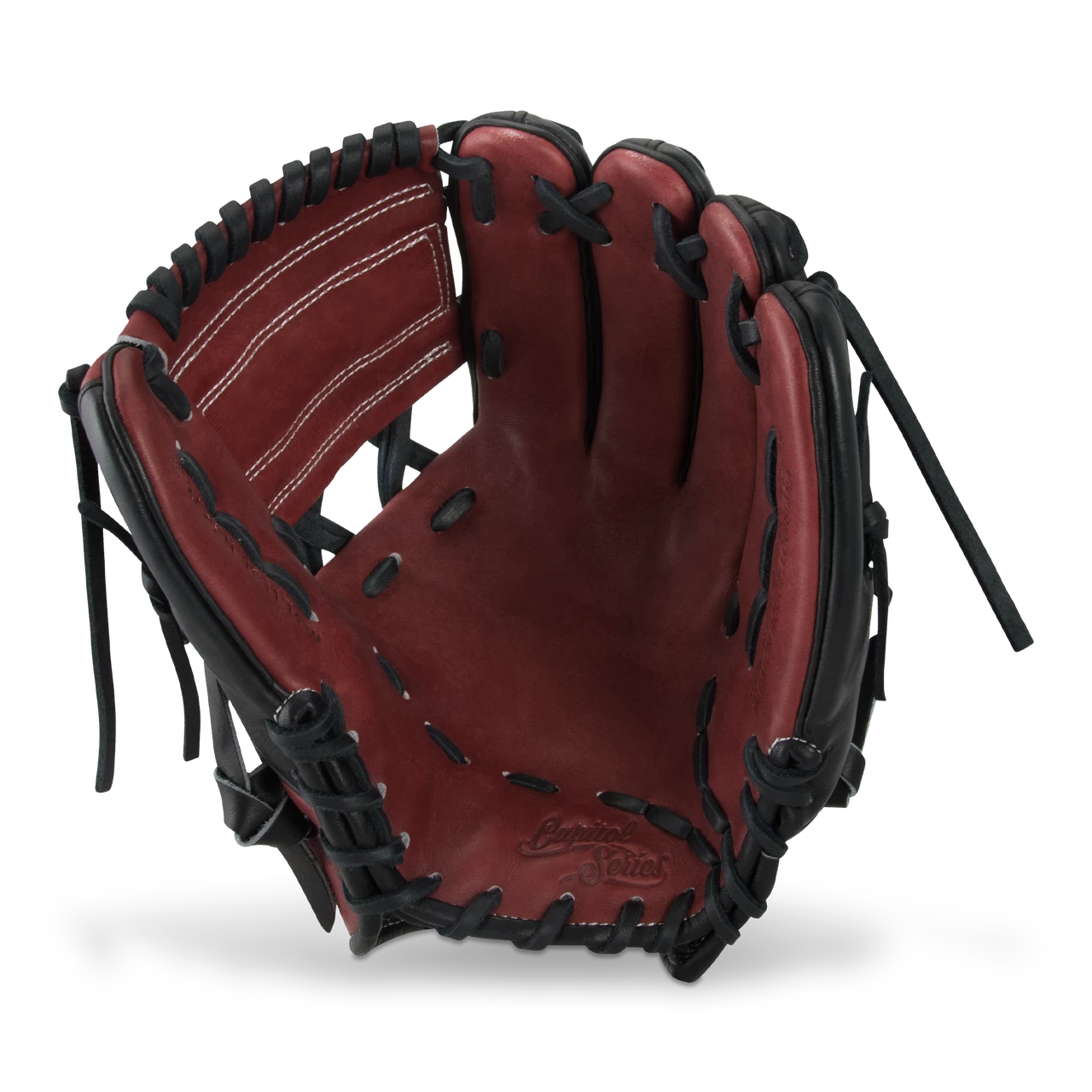 Kelly's Ultimate Sports Marucci Capitol Series 52A1 11.25" Glove-MFGCP52-WN/BK-RHT 2 Kelly's Ultimate Sports Marucci Capitol Series 52A1 11.25" Glove-MFGCP52-WN/BK-RHT - Image 2