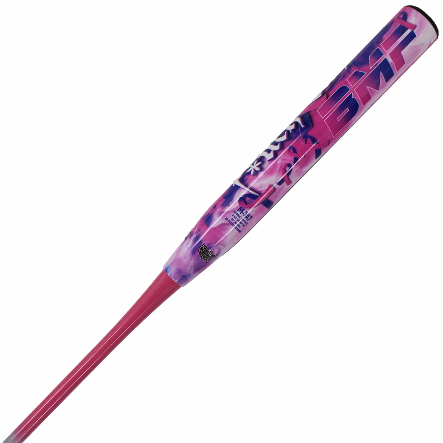 Kelly's Ultimate Sports 2022 Pure Sports BMF - F*CK Cancer - X-19 2PC 12" Barrel USSSA Slowpitch Softball Bat 2 Kelly's Ultimate Sports 2022 Pure Sports BMF - F*CK Cancer - X-19 2PC 12" Barrel USSSA Slowpitch Softball Bat - Image 2