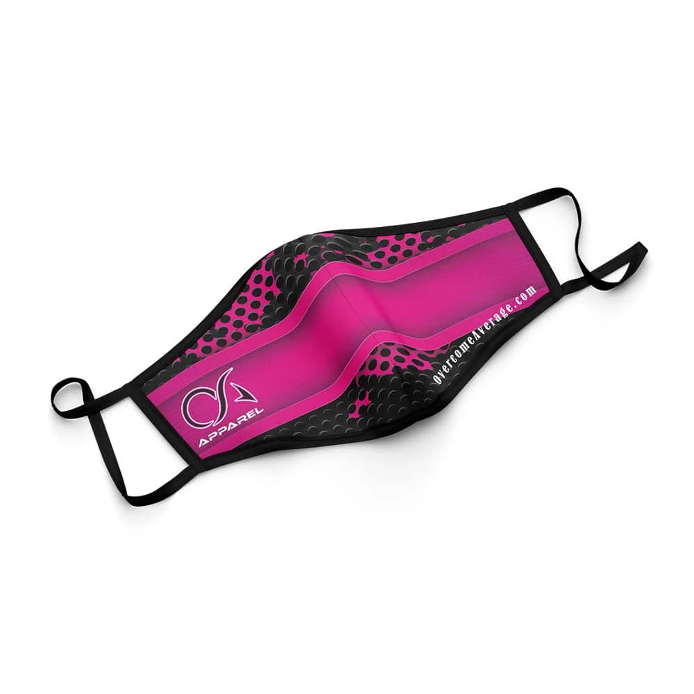 Kelly's Ultimate Sports OA Apparel Daily Face Cover - Pink 1 Kelly's Ultimate Sports OA Apparel Daily Face Cover - Pink