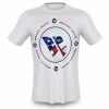 Kelly's Ultimate Sports Worth American Muscle (White) Short Sleeve Shirt