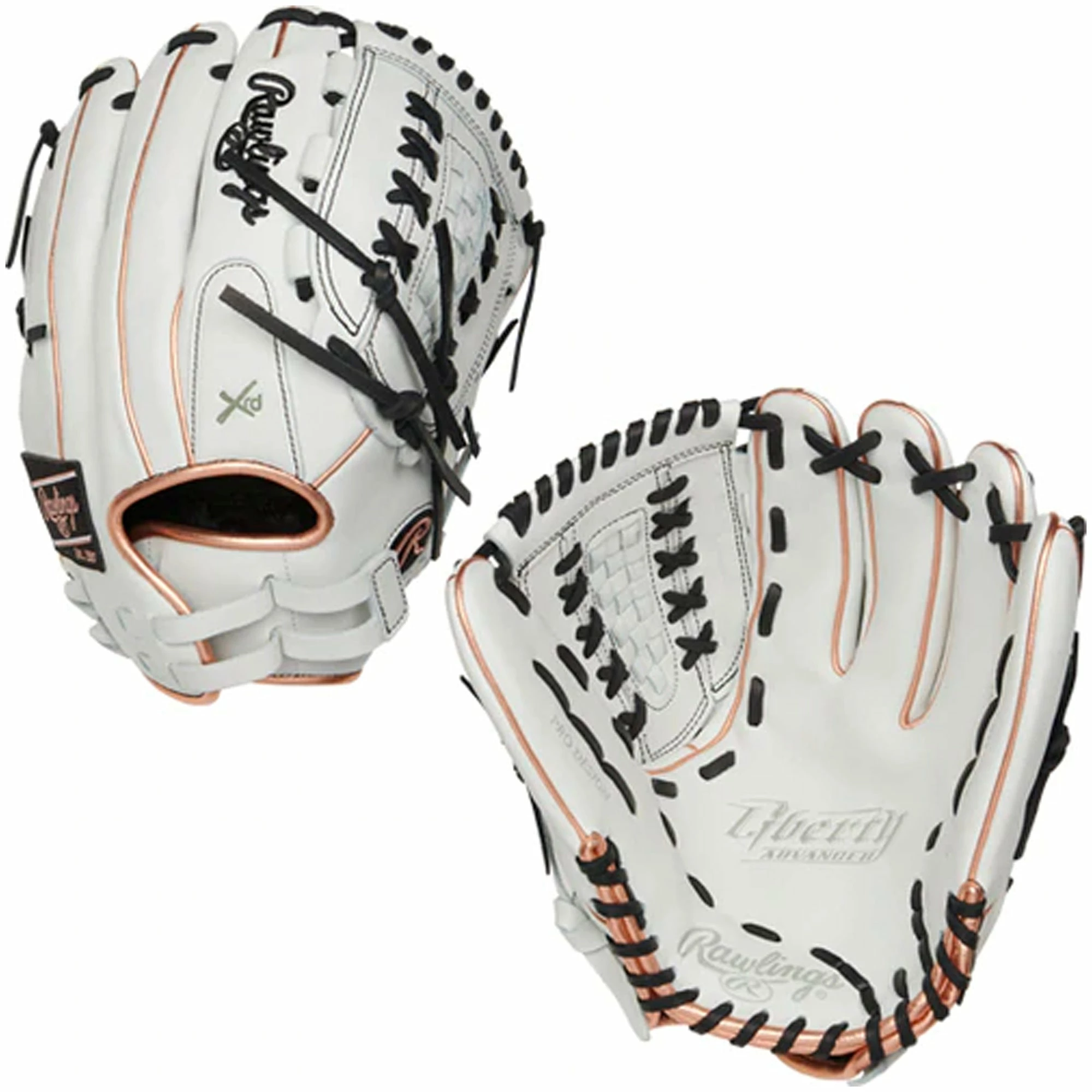 Kelly's Ultimate Sports Rawlings Liberty Advanced Color Series 12.5" Fielding Glove RLA125-18RG - Image 3