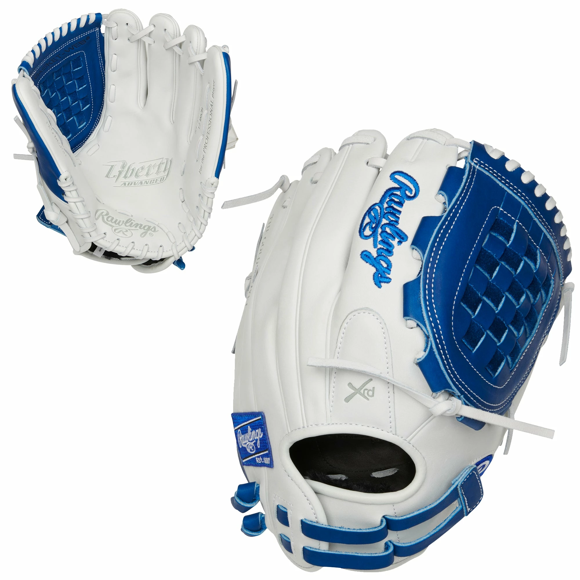 Kelly's Ultimate Sports Rawlings Liberty Advanced Color Series 12" Fielding Glove RLA120-3R 1 Kelly's Ultimate Sports Rawlings Liberty Advanced Color Series 12" Fielding Glove RLA120-3R