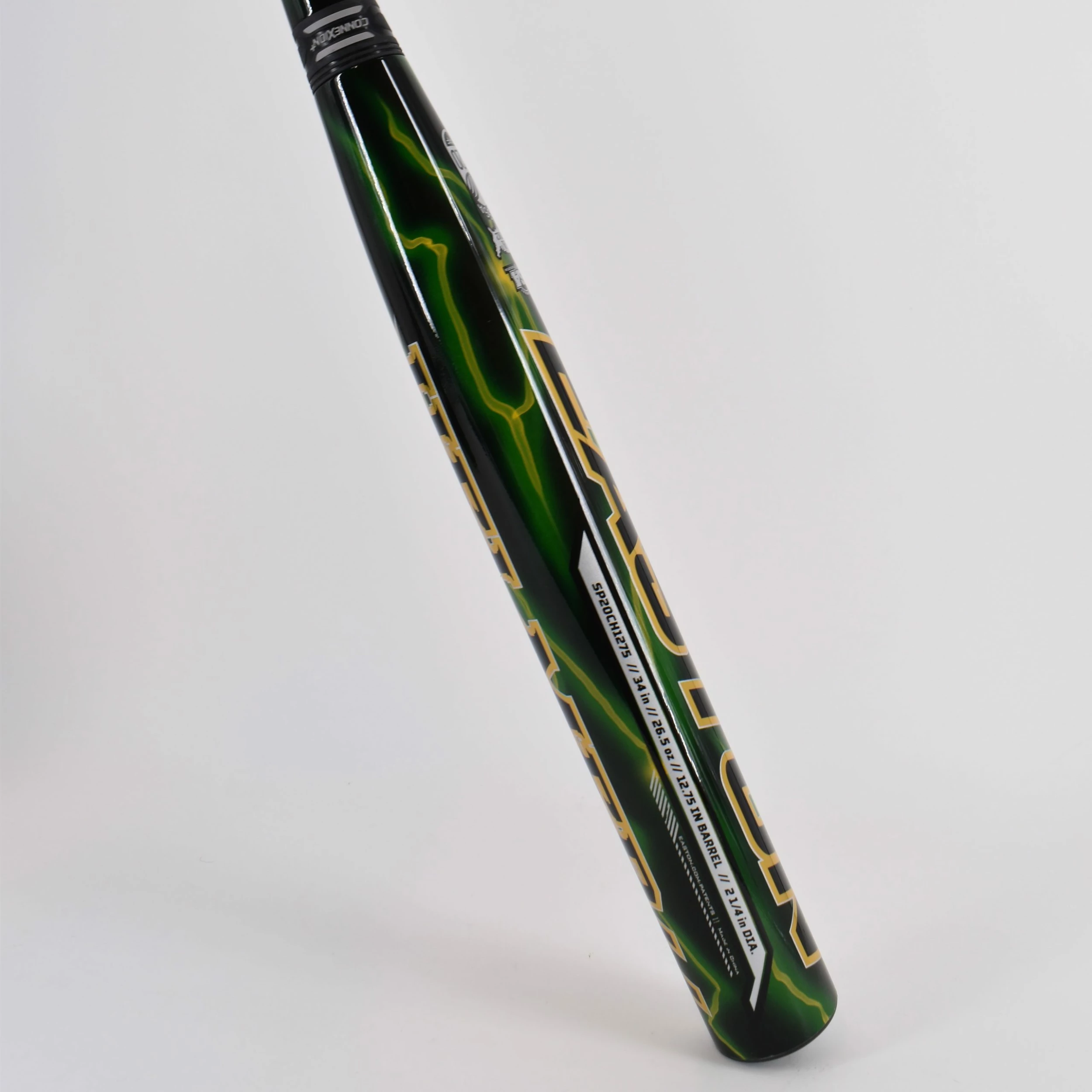 Kelly's Ultimate Sports 2020 Easton Helmer44 Tribute Series Small Batch 12.75" Barrel USSSA Slowpitch Softball Bat SP20CH1275 Green Lightning 4 Kelly's Ultimate Sports 2020 Easton Helmer44 Tribute Series Small Batch 12.75" Barrel USSSA Slowpitch Softball Bat SP20CH1275 Green Lightning - Image 4