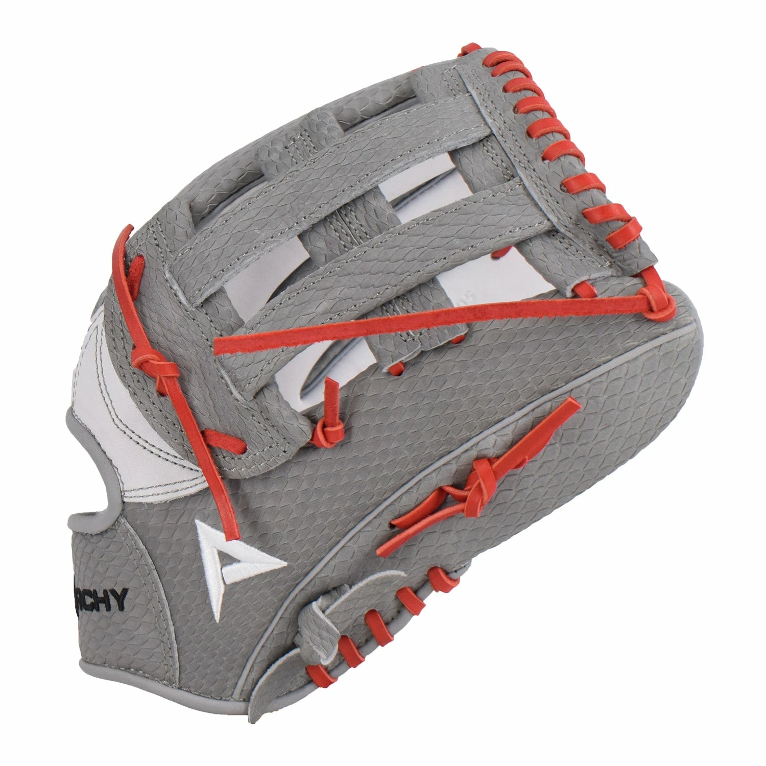 Kelly's Ultimate Sports Viper Premium Leather Slowpitch Softball Fielding Glove Anarchy Edition - VIP-H-GRP-W-RD-005 1 Kelly's Ultimate Sports Viper Premium Leather Slowpitch Softball Fielding Glove Anarchy Edition - VIP-H-GRP-W-RD-005
