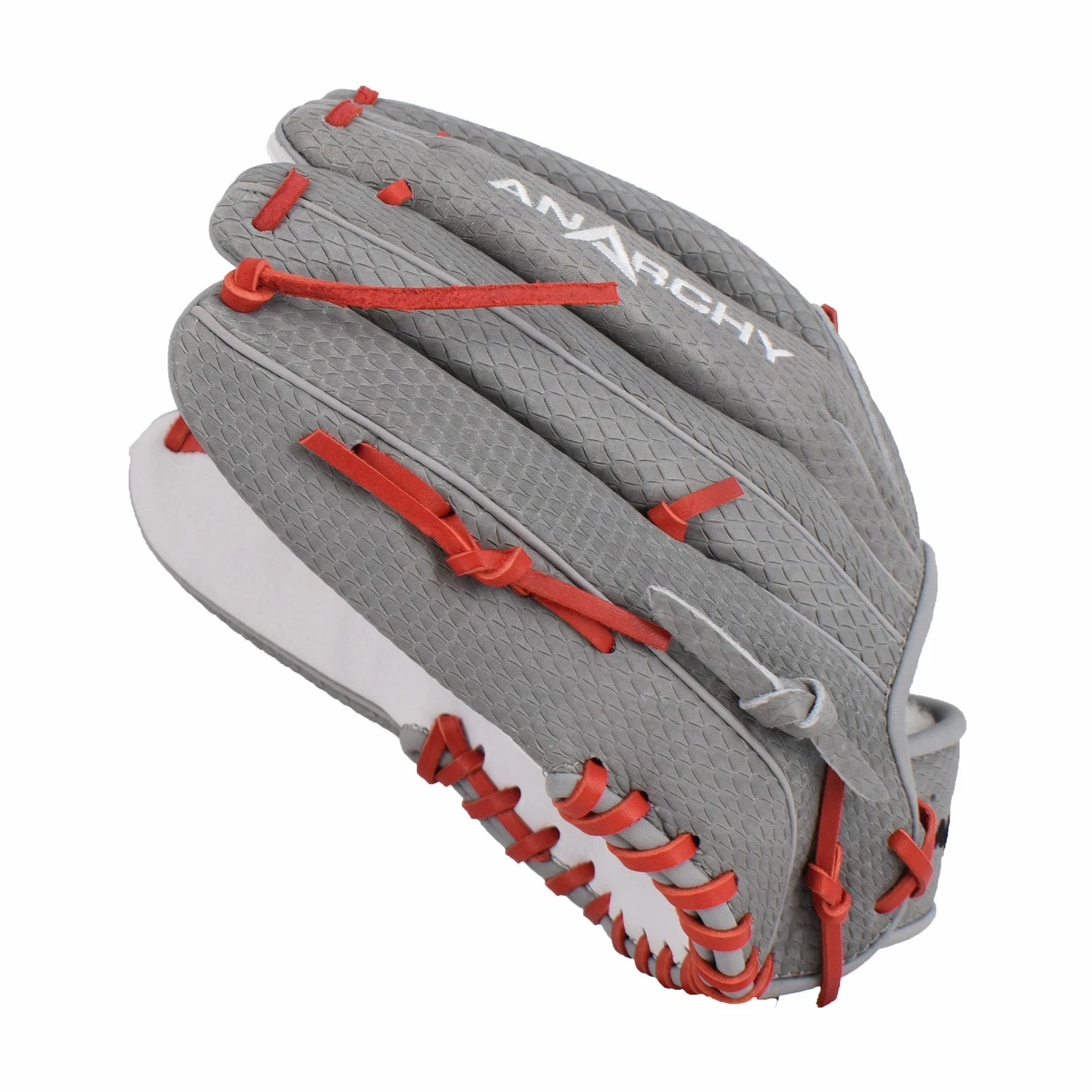Kelly's Ultimate Sports Viper Premium Leather Slowpitch Softball Fielding Glove Anarchy Edition - VIP-H-GRP-W-RD-005 3 Kelly's Ultimate Sports Viper Premium Leather Slowpitch Softball Fielding Glove Anarchy Edition - VIP-H-GRP-W-RD-005 - Image 3
