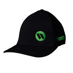 Kelly's Ultimate Sports Worth Trucker Mesh Hat (Black/Green) WTRUCK-BLK