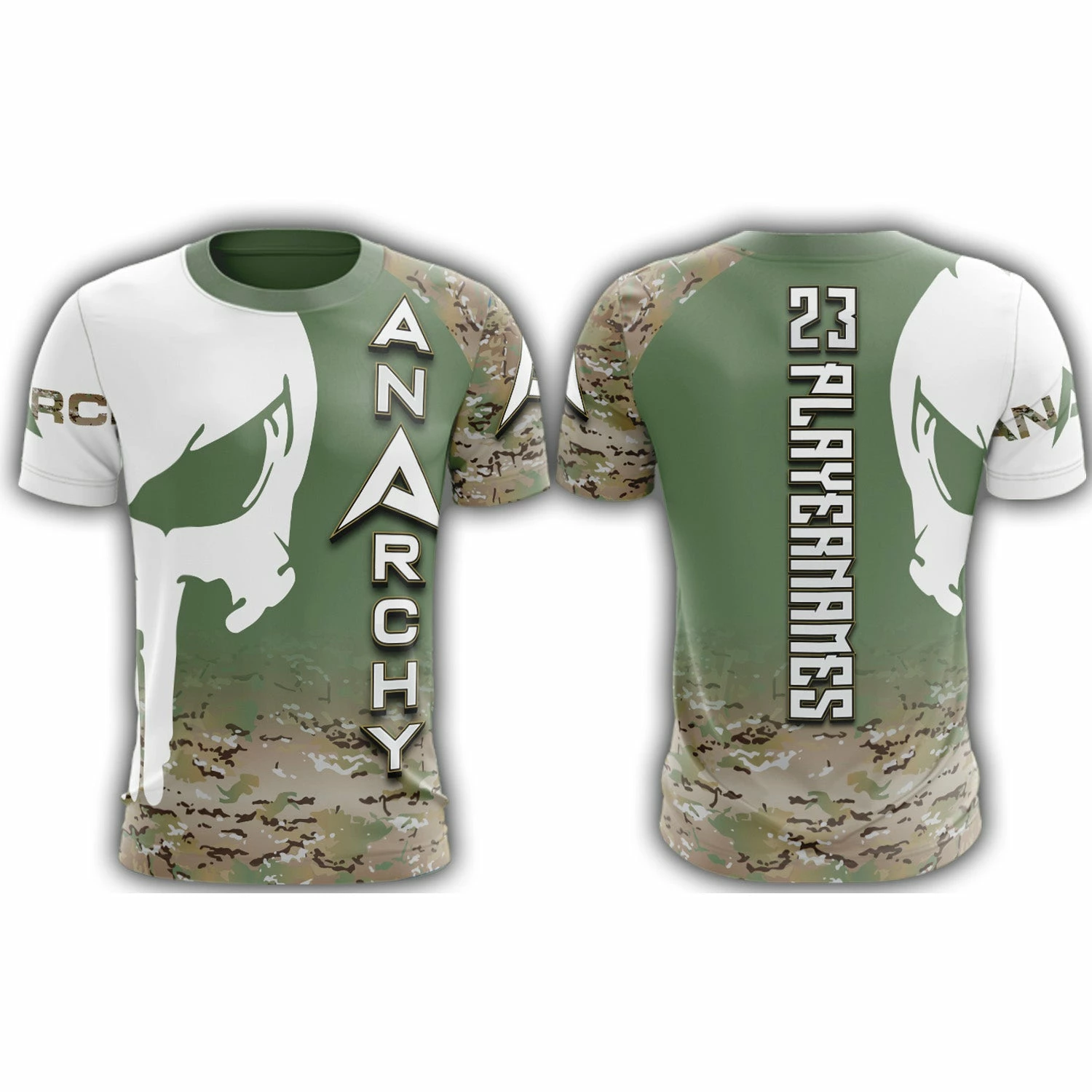 Kelly's Ultimate Sports Anarchy Army Short Sleeve Shirt (Customized Buy-In) 1 Kelly's Ultimate Sports Anarchy Army Short Sleeve Shirt (Customized Buy-In)