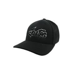 Kelly's Ultimate Sports Easton Hat By Pacific (404M) All Black/Grey/Black Script