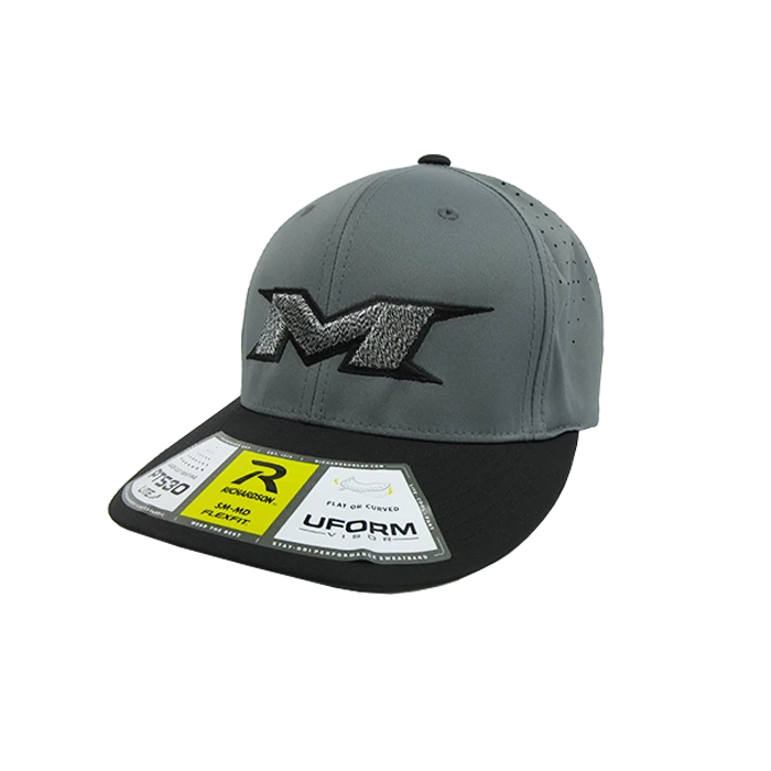 Kelly's Ultimate Sports Miken Hat By Richardson (PTS30) Black/Grey/Grey/Black/Zebra 1 Kelly's Ultimate Sports Miken Hat By Richardson (PTS30) Black/Grey/Grey/Black/Zebra