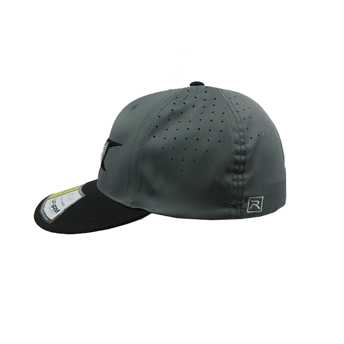 Kelly's Ultimate Sports Miken Hat By Richardson (PTS30) Black/Grey/Grey/Black/Zebra 3 Kelly's Ultimate Sports Miken Hat By Richardson (PTS30) Black/Grey/Grey/Black/Zebra - Image 3