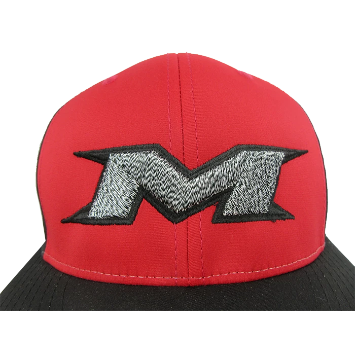 Kelly's Ultimate Sports Miken Hat By Richardson (PTS30) Black/Black/Red/Black/Zebra 4 Kelly's Ultimate Sports Miken Hat By Richardson (PTS30) Black/Black/Red/Black/Zebra - Image 4