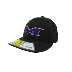 Kelly's Ultimate Sports Miken Hat By Richardson (PTS30) All Black/White/Purple