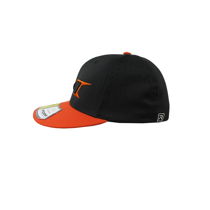 Kelly's Ultimate Sports Miken Hat By Richardson (PTS30) Orange/Black/Black/Orange/Black 3 Kelly's Ultimate Sports Miken Hat By Richardson (PTS30) Orange/Black/Black/Orange/Black - Image 3
