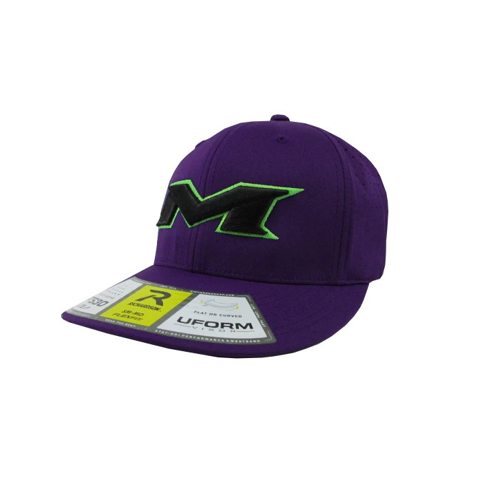 Kelly's Ultimate Sports Miken Hat By Richardson (PTS30) All Purple/Neon Green/Black 1 Kelly's Ultimate Sports Miken Hat By Richardson (PTS30) All Purple/Neon Green/Black