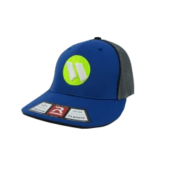 Kelly's Ultimate Sports Worth Hat By Richardson (R165) Blue/Charcoal/Blue/Volt/White