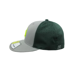Kelly's Ultimate Sports Worth Hat By Richardson (PTS30) Grey/Dark Green/Grey/Volt/Volt 5 Kelly's Ultimate Sports Worth Hat By Richardson (PTS30) Grey/Dark Green/Grey/Volt/Volt -Gloves shop hat wor rich gry grn ylw 2