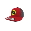 Kelly's Ultimate Sports Worth Hat By Richardson (R165) Red/Graphite/Red/Volt/Black