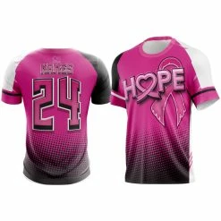 Kelly's Ultimate Sports Breast Cancer Awareness HOPE Short Sleeve Shirt (Customized Buy-In)