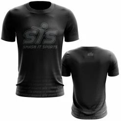 Gloves shop 17 Kelly's Ultimate Sports Smash It Sports Short Sleeve Shirt - Fade (Black/Charcoal)