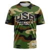 Kelly's Ultimate Sports USA Patriot - Replica Jersey Short Sleeve Shirt - Camo